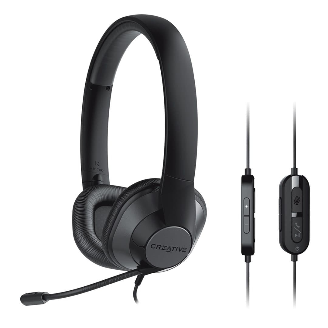Słuchawki z Mikrofonem HS-720 V2 USB nauszne do PC i laptopa