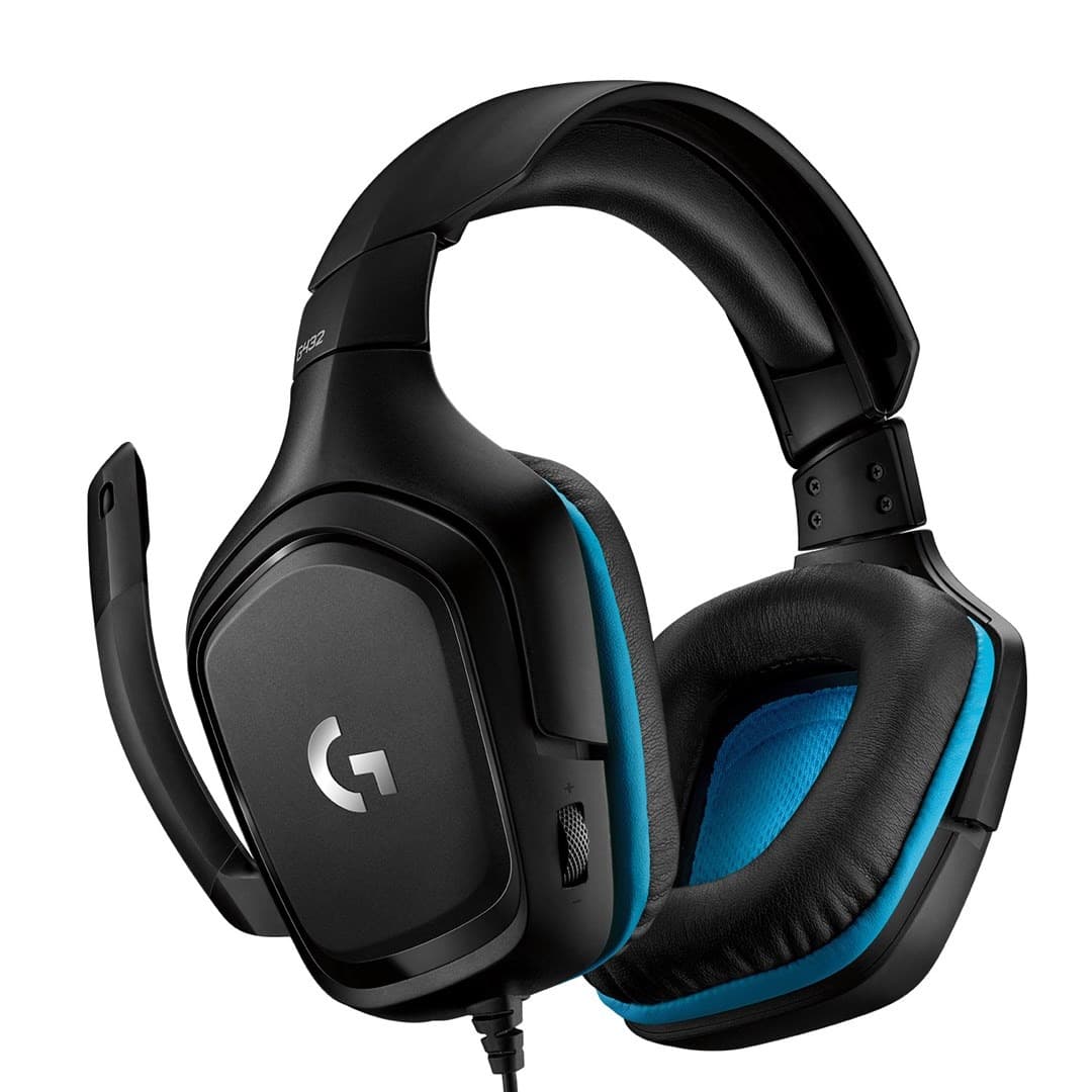 Słuchawki Logitech Czarne z mikrofonem do komputera