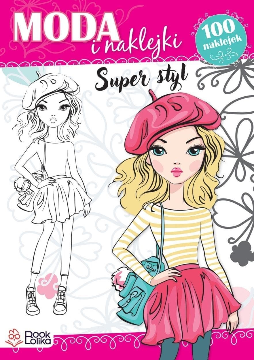 Super Styl Moda i Naklejki - książka dla dzieci