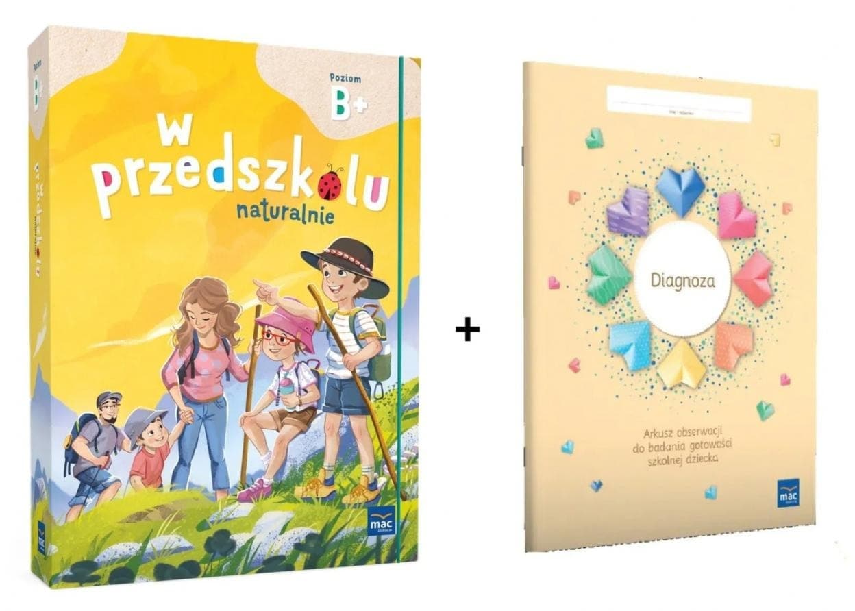 Superpakiet Edukacyjny W Przedszkolu Naturalnie Poziom B+