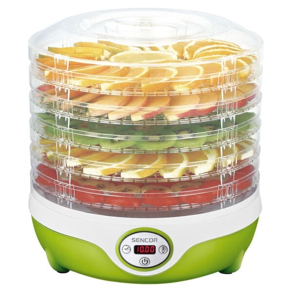 Suszarka do owoców i warzyw Sencor SFD 851GR 240 W zielona 25,5 cm