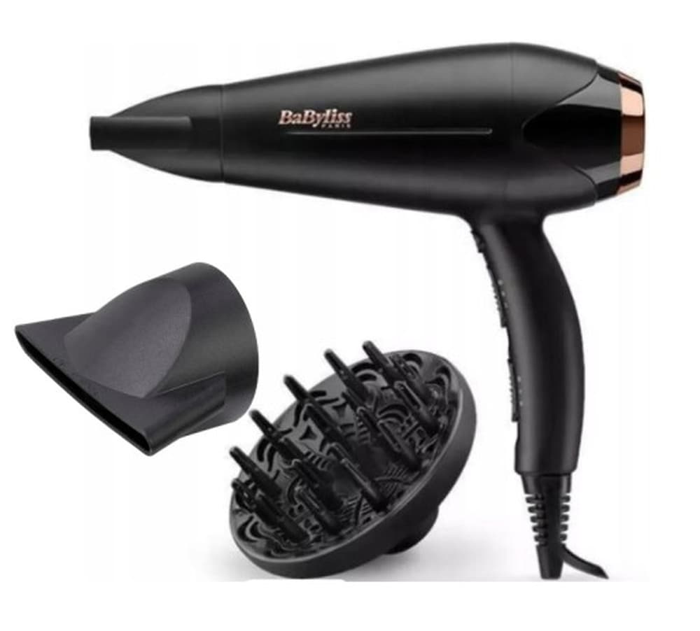 Suszarka do włosów BABYLISS D572DE - 2200W, jonizacja, koncentrator i dyfuzor