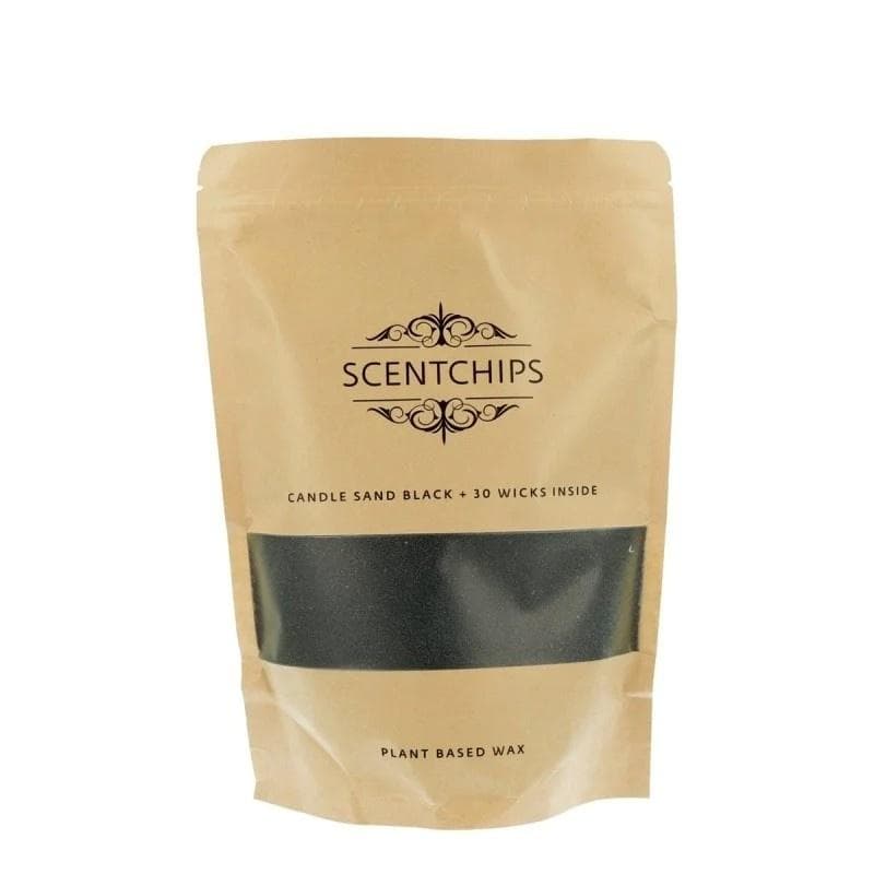Wosk perłowy sypki ScentChips 500 g czarny do świec DIY