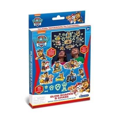 Brainstorm Psi Patrol - Świecące naklejki i figurki dla dzieci od 3 lat