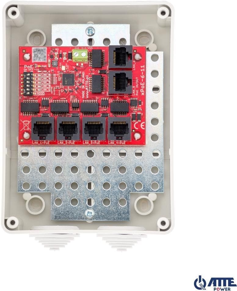 Przełącznik PoE 6-portowy ATTE xPoE-6-11-S3