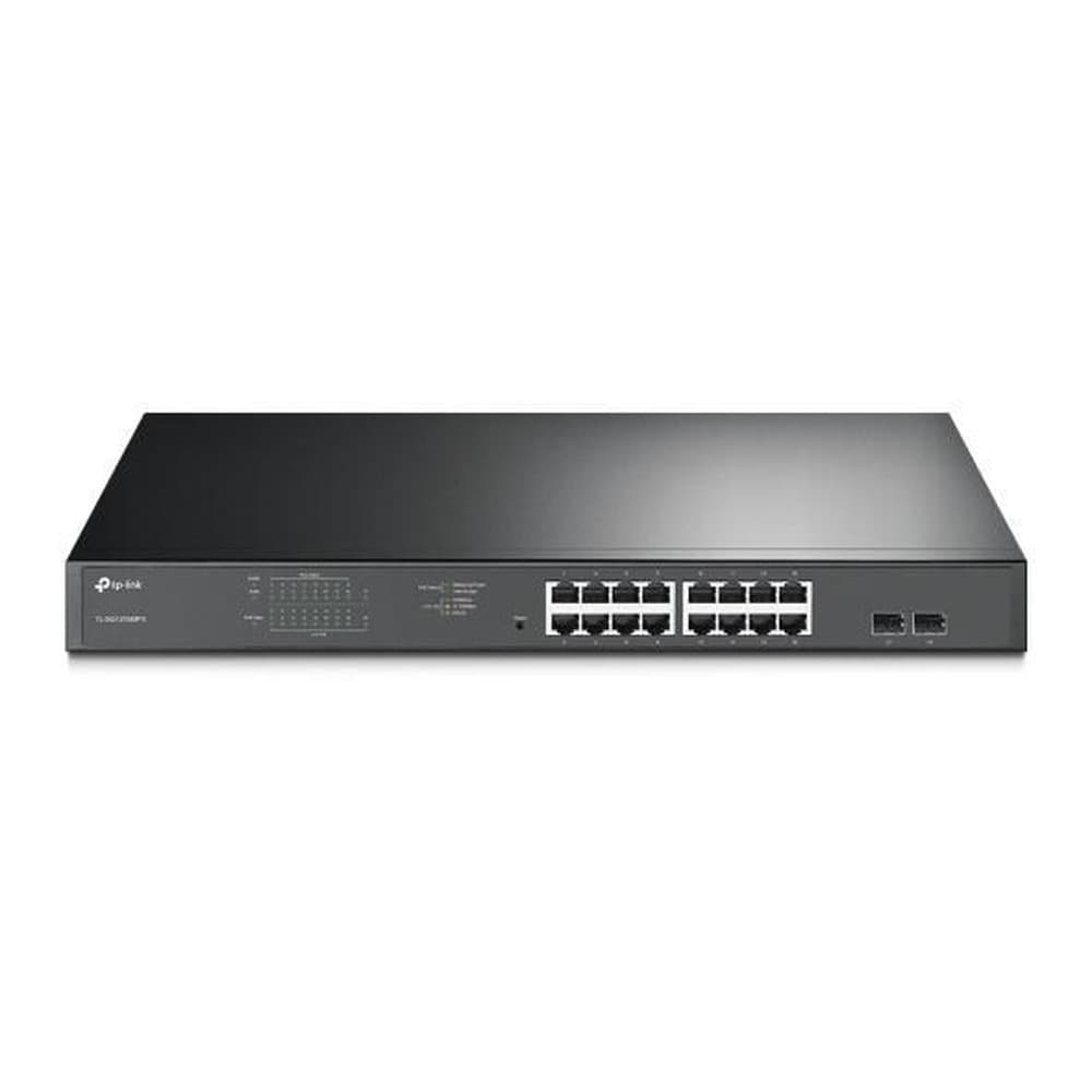 TP-LINK Switch PoE 16-portowy Gigabit z 2 portami SFP