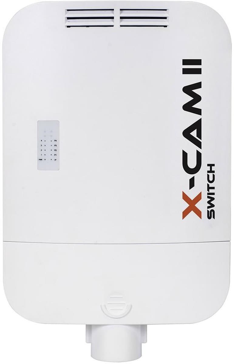 Switch PoE Camsat X-Cam II Switch PoE+ 4F TX13 (12V, TX1310, RX1550)