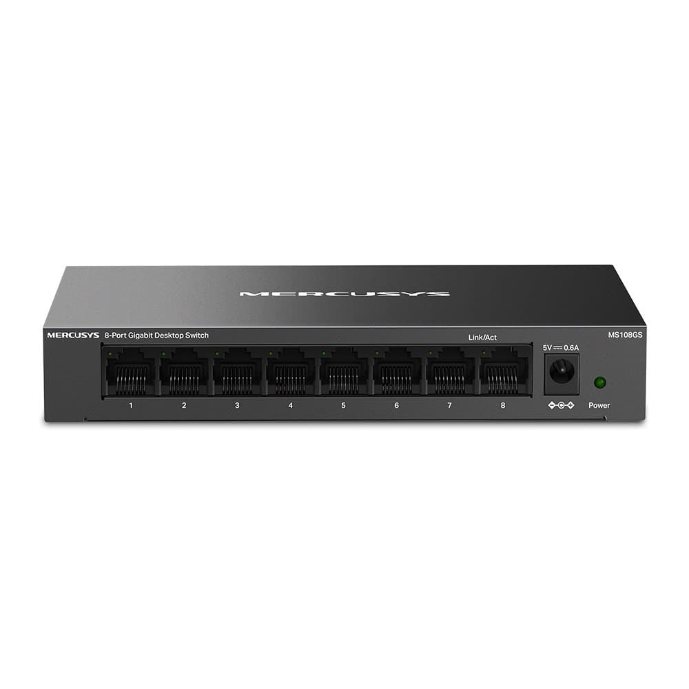 Mercusys Switch sieciowy MS108GS 8-portowy Gigabit Ethernet
