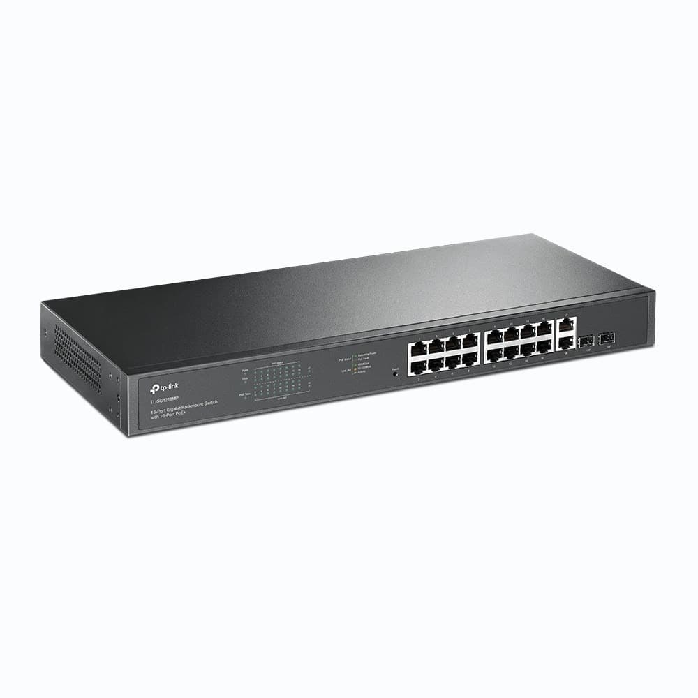 Switch TP-LINK TL-SG1218MP 24-port Gigabit z PoE+ 385W Smart