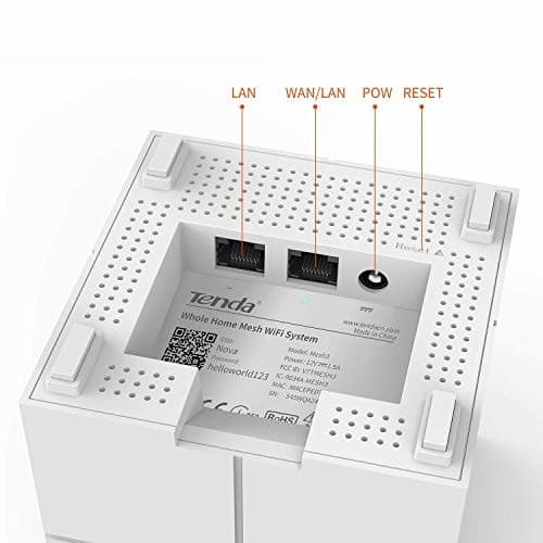 System Mesh Tenda MW6 2-pack (xDSL; 2,4 GHz, 5 GHz)