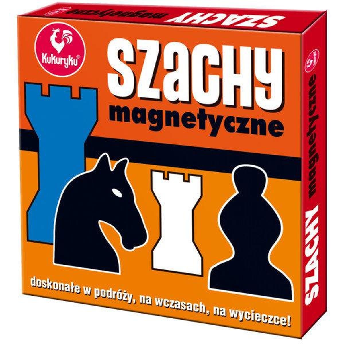 Szachy magnetyczne podróżne 15 x 15 cm