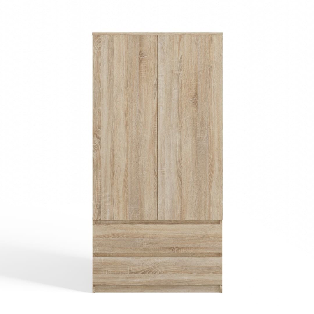 Szafa ubraniowa do sypialni Malwa Sonoma 90 cm