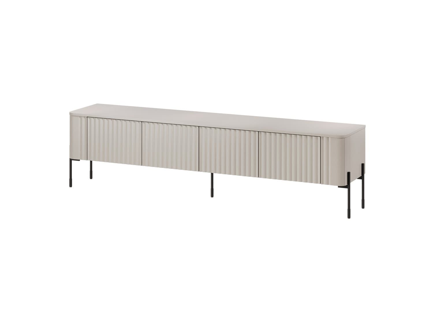 Szafka RTV kaszmir mat 190 x 40 x 50 cm