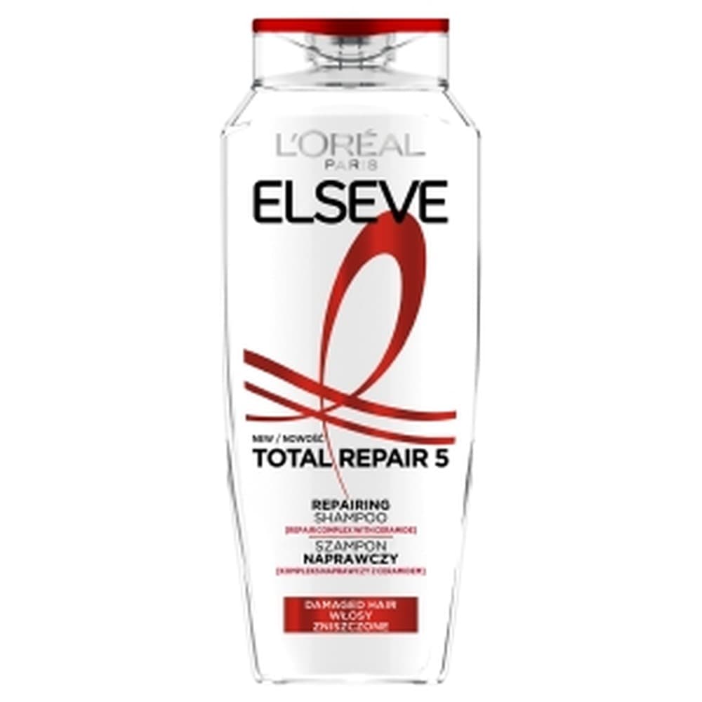 L'Oréal Paris Elseve Total Repair 5 Szampon Regenerujący do włosów zniszczonych 400 ml