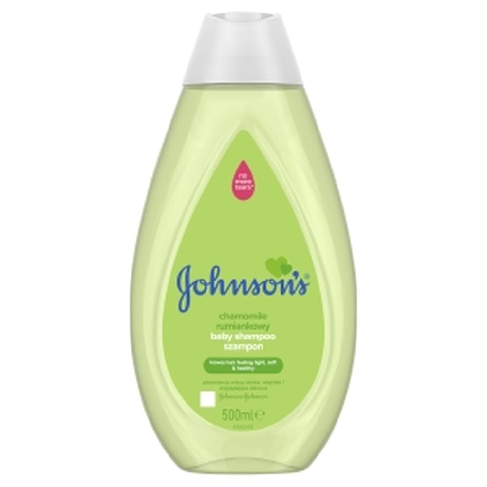 Szampon i płyn do kąpieli dla dzieci J&J 500 ml rumianek