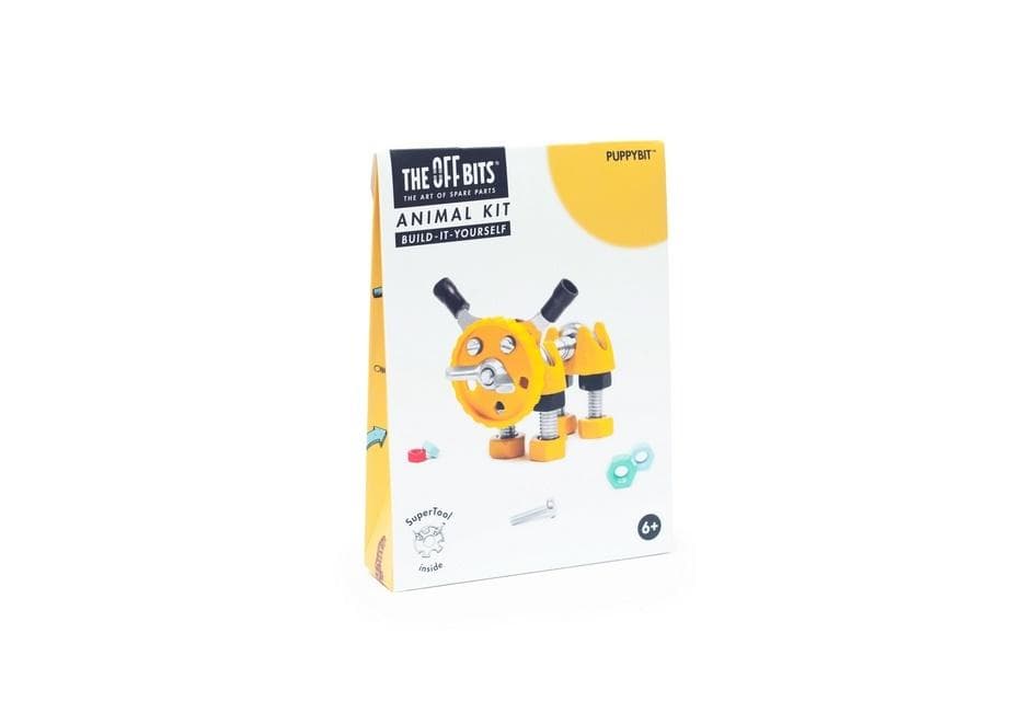 Zestaw konstrukcyjny Roboty Puppybit z Pojazdami Kolorowy