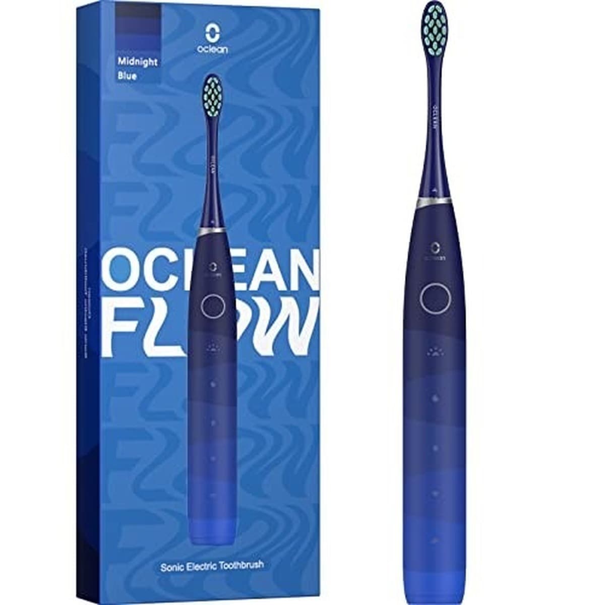 Szczoteczka soniczna Oclean Flow niebieska dla dorosłych 5 trybów IPX7