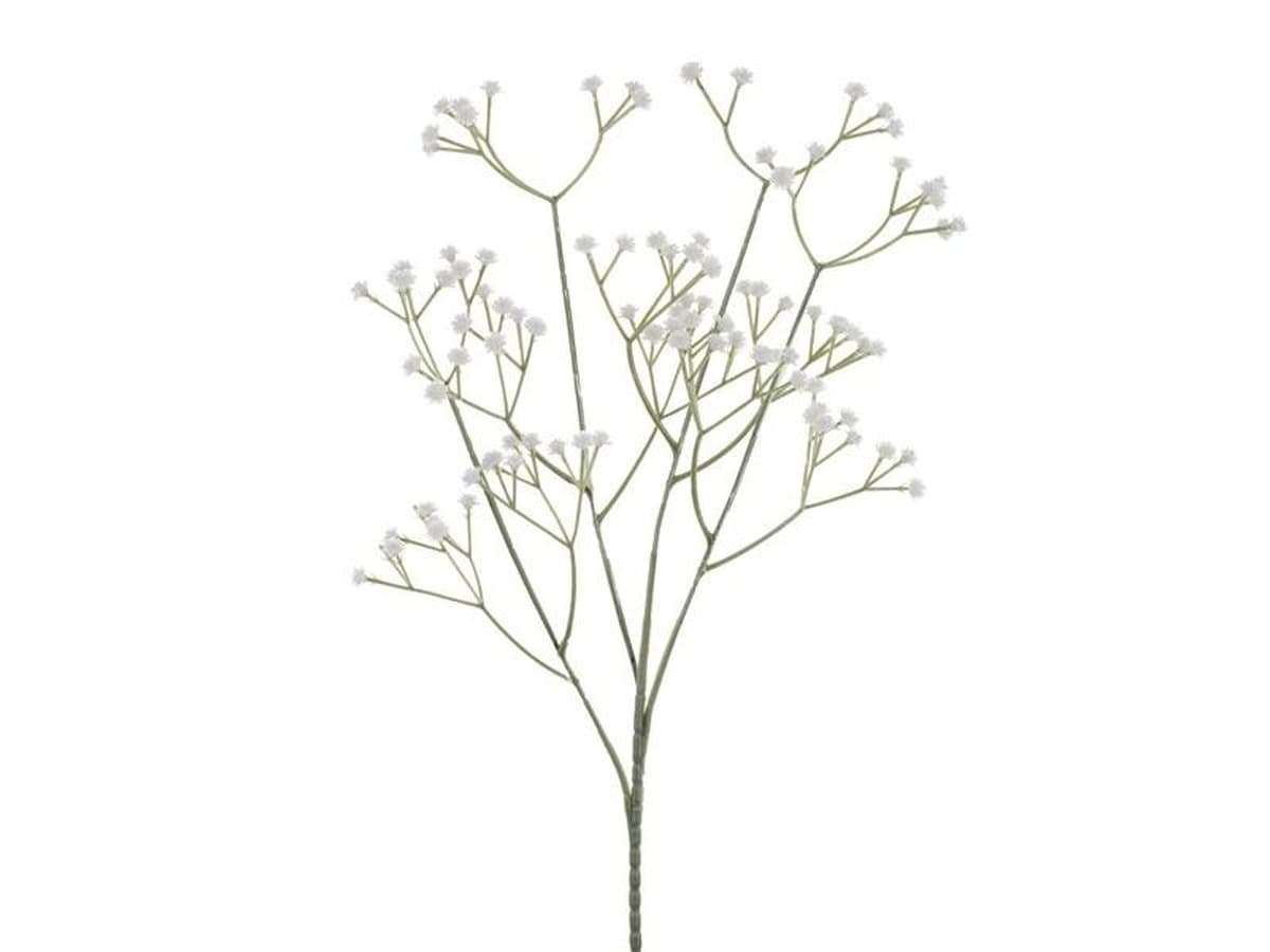 Sztuczna gipsówka biała 62 cm