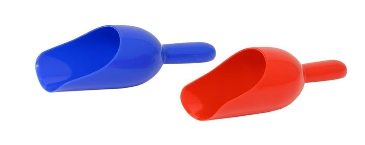 Szufelka plastikowa 23 cm mix kolorów