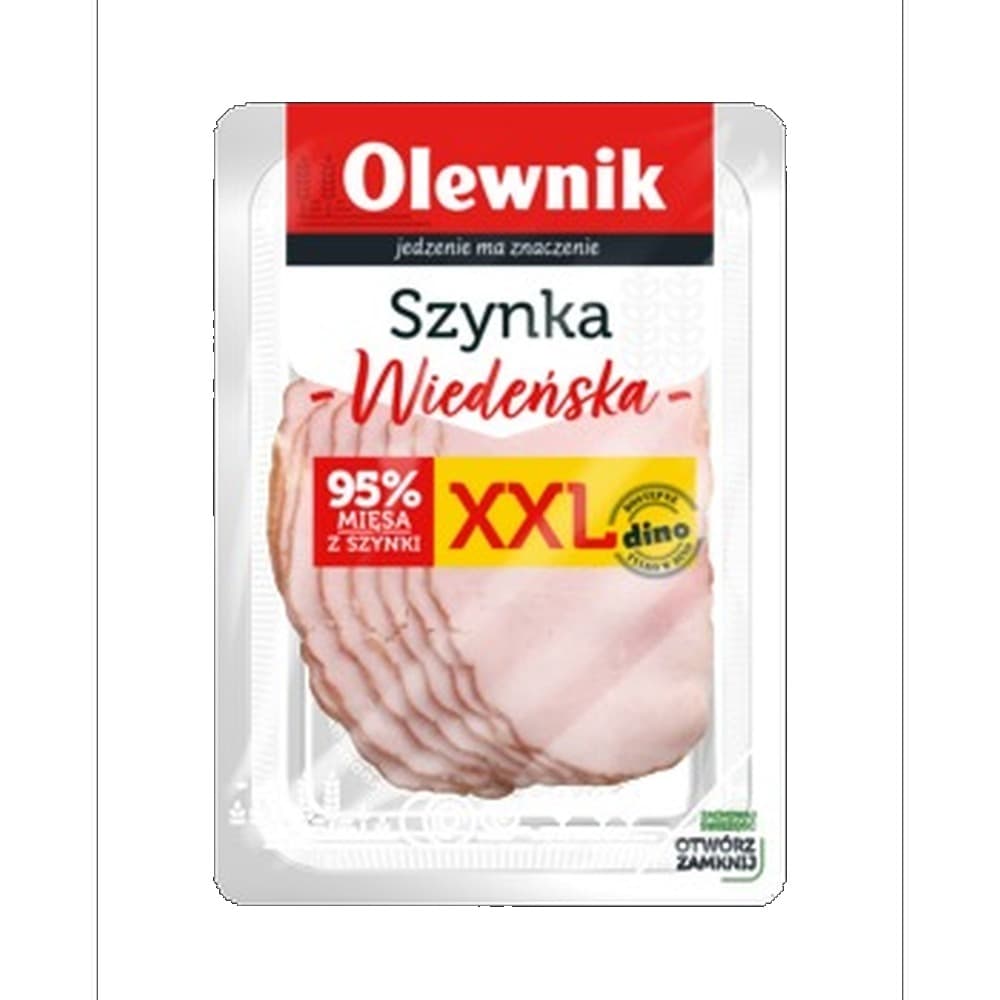 Szynka wiedeńska plastry 200 g Olewnik