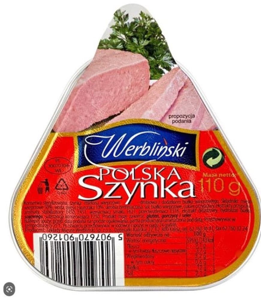 AMK YABRA Polska szynka 110g