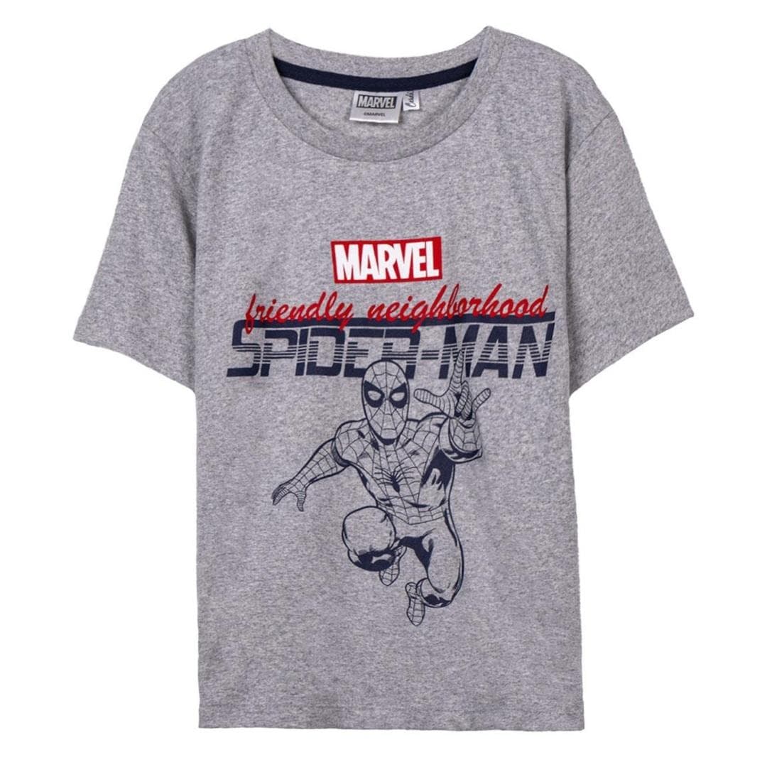 T-shirt chłopięcy Spider-Man rozmiar 146 cm szary
