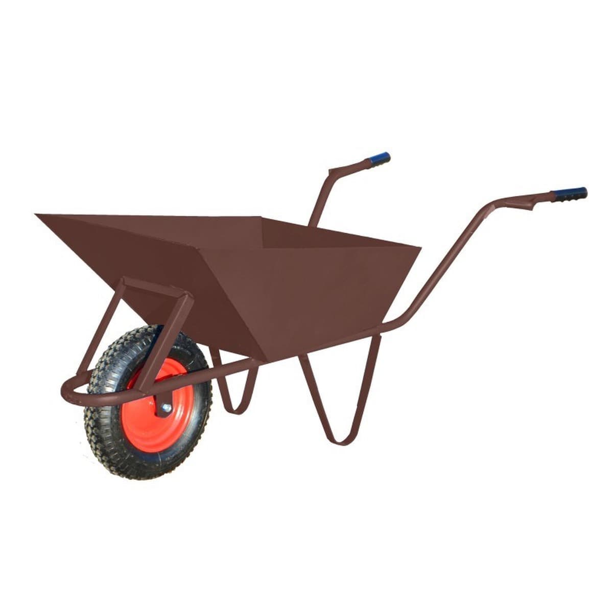 Taczka budowlana AWTOOLS 85L 1,5mm brązowa z osłoną koła