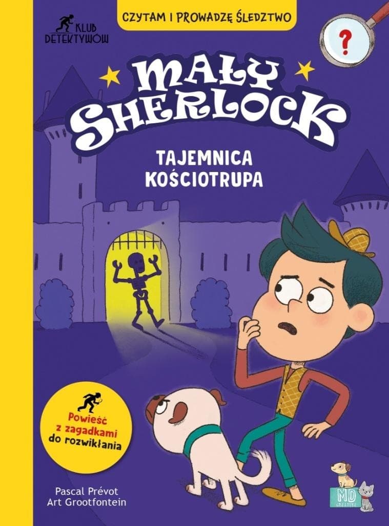 Tajemnicza historia o kościotrupie dla małych detektywów