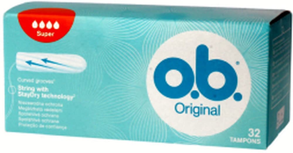 Tampony o.b. Original A32 Super chłonność