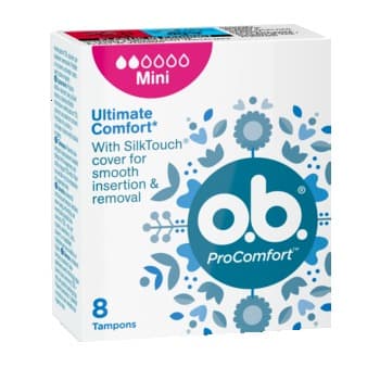 Tampony O.B. ProComfort Mini 8 sztuk