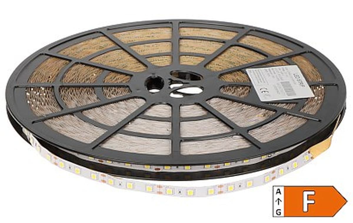 Taśma LED 12V 14.4W/m Neutralna Biała 4000K 50m