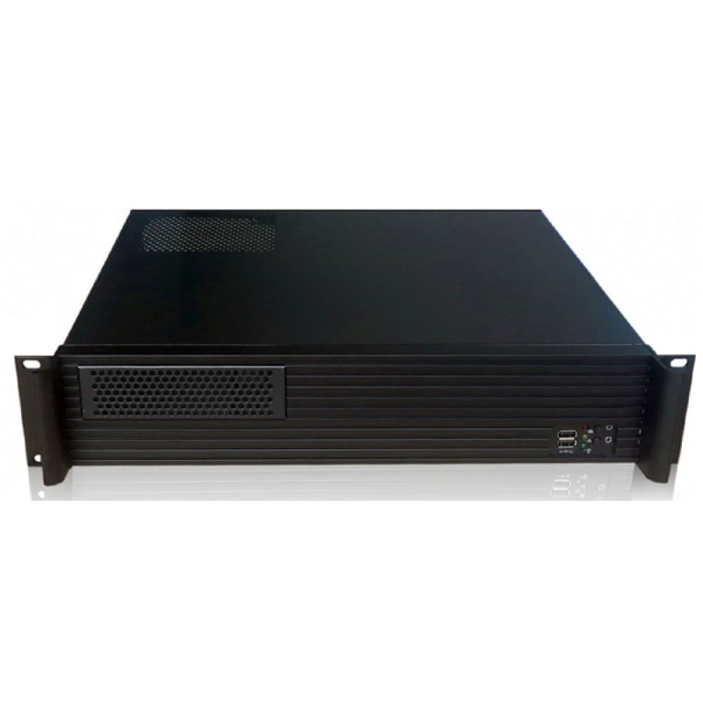 Kompaktowa obudowa PC ATX Rackowa 19 cali 2U czarna