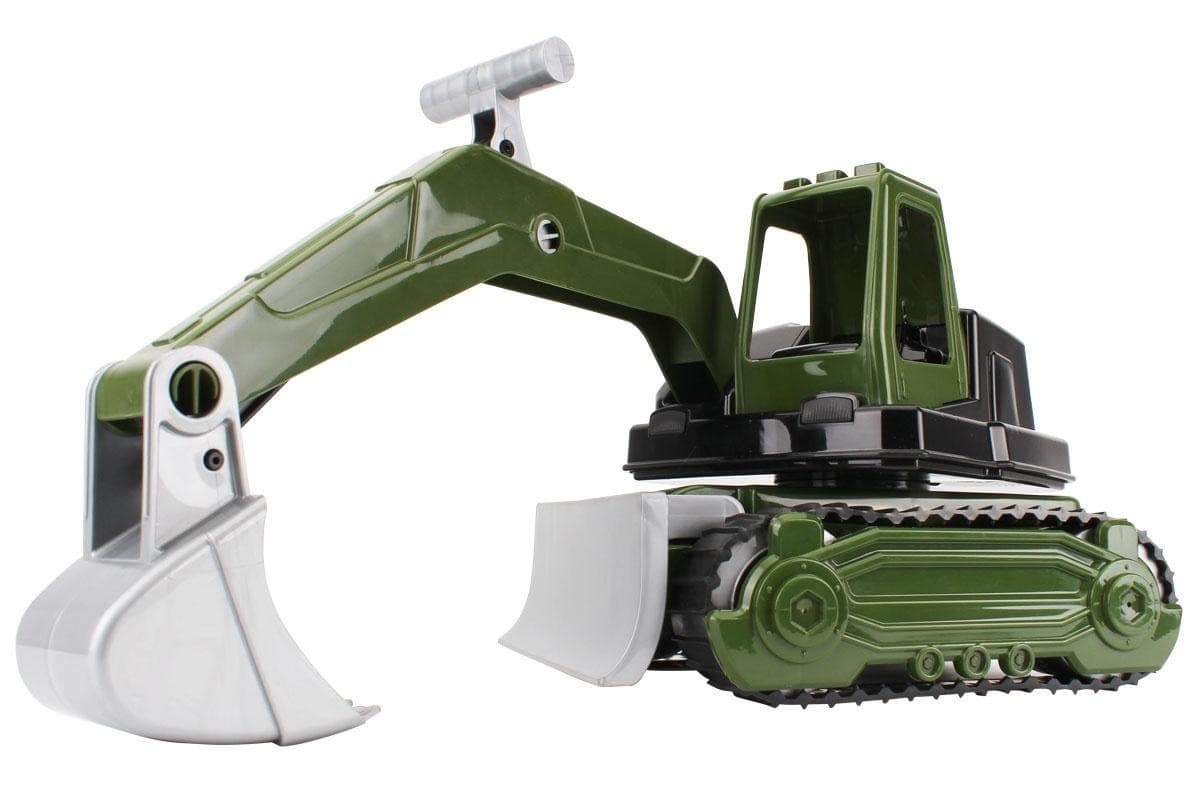 Technok Traktor zielony na gąsienicach dla dzieci