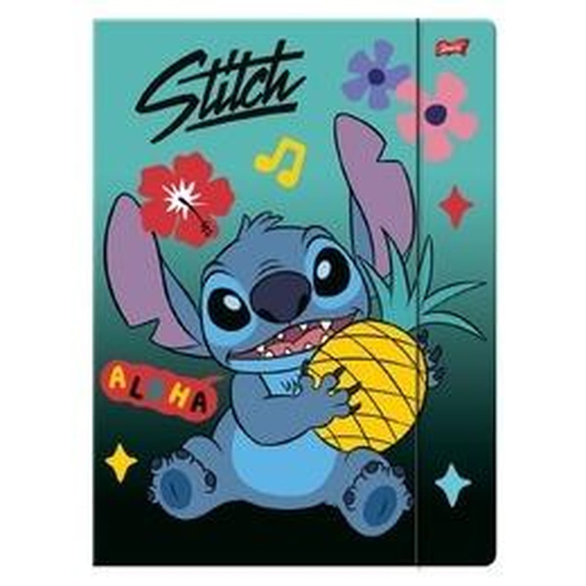 Teczka A4 z gumką Stitch