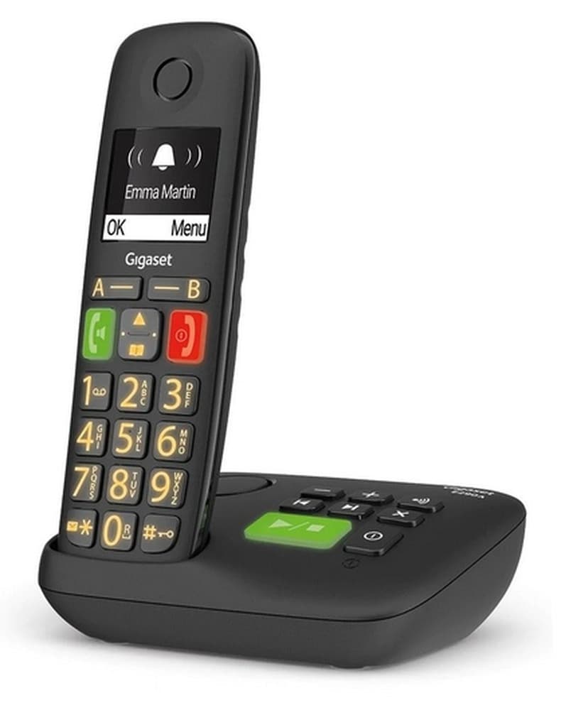 Telefon bezprzewodowy Gigaset E290A z sekretarką i identyfikacją