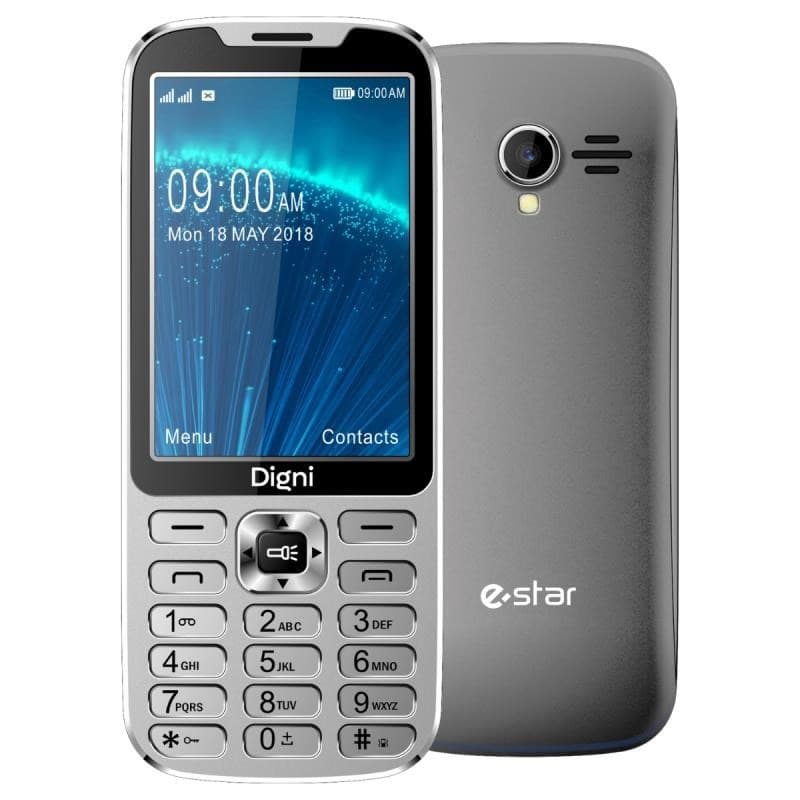 Telefon komórkowy eSTAR Digni CALL 4G Dual SIM srebrny