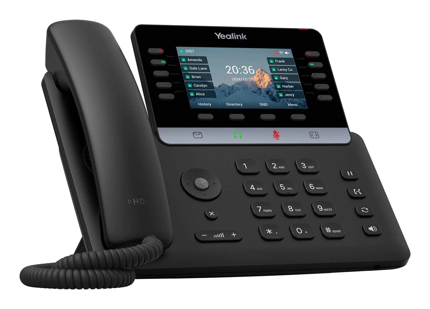 Yealink Telefon SIP - 12 linii, kolorowy wyświetlacz