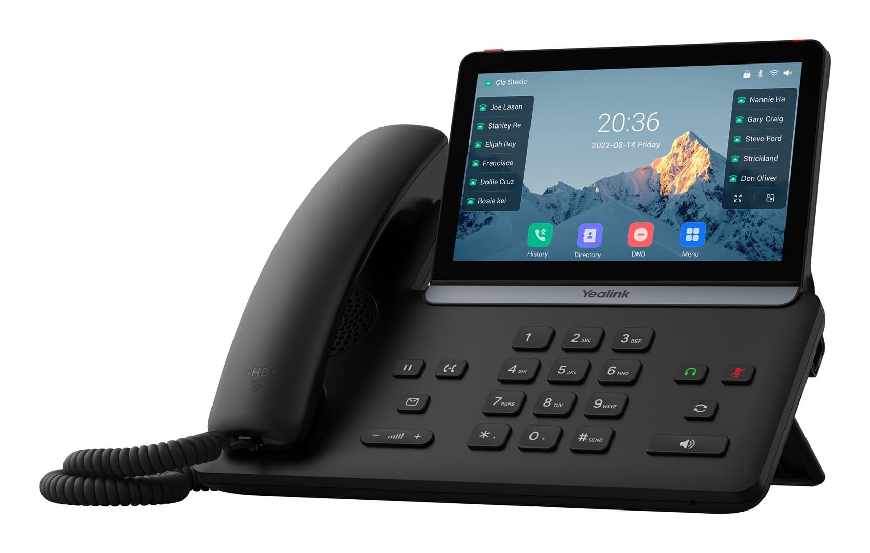 Yealink VoIP Telefon Dotykowy SIP-T87W