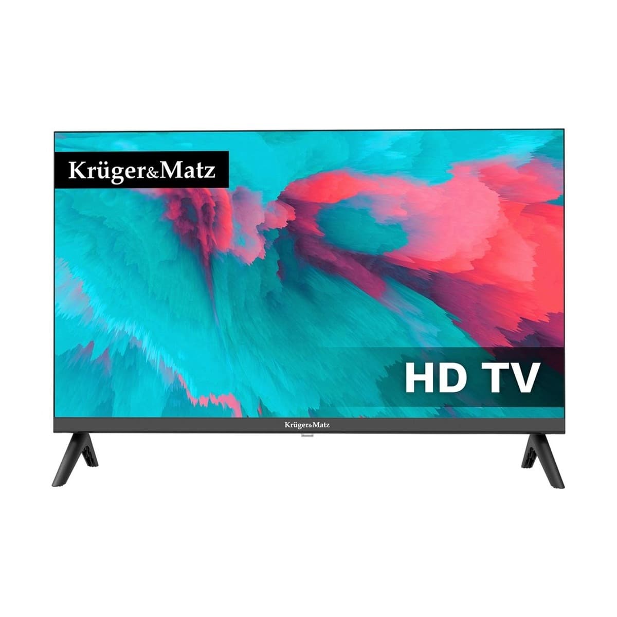 Telewizor Kruger&Matz 24 cale HD LED DVB-T2 H.265 12V KM0224-T1 czarny