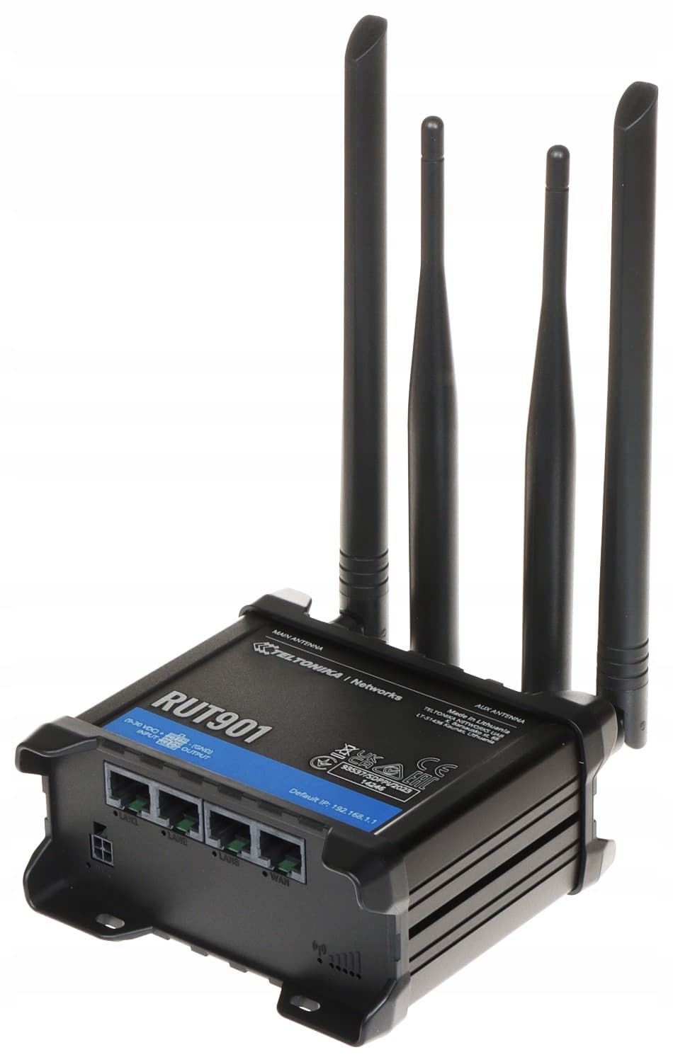 Teltonika RUT901 Router Przemysłowy 4G LTE WiFi Dual Sim