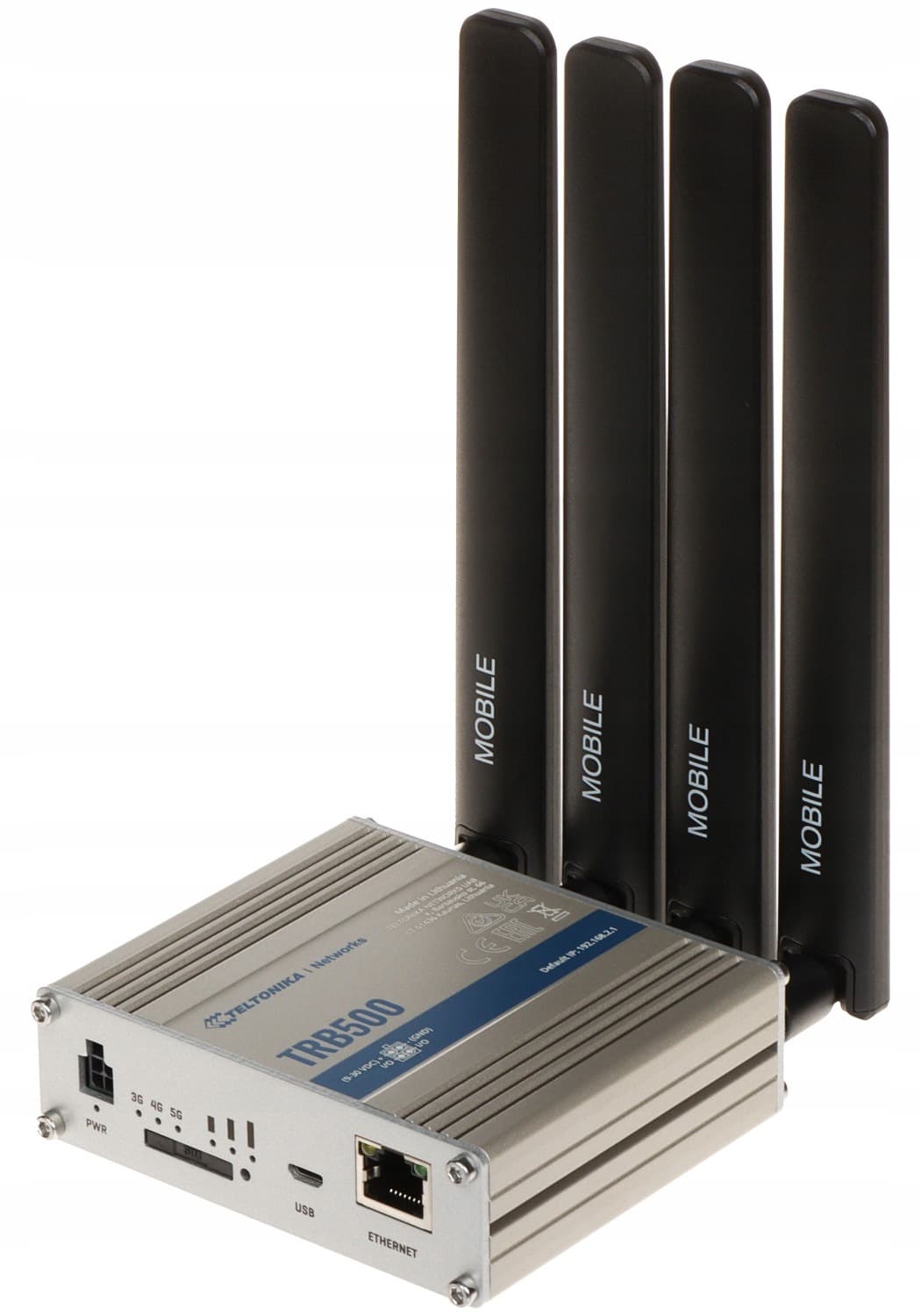 Teltonika TRB500 - Brama 5G SA & NSA, 1x RJ45 1000Mb/s, 1x mini SIM