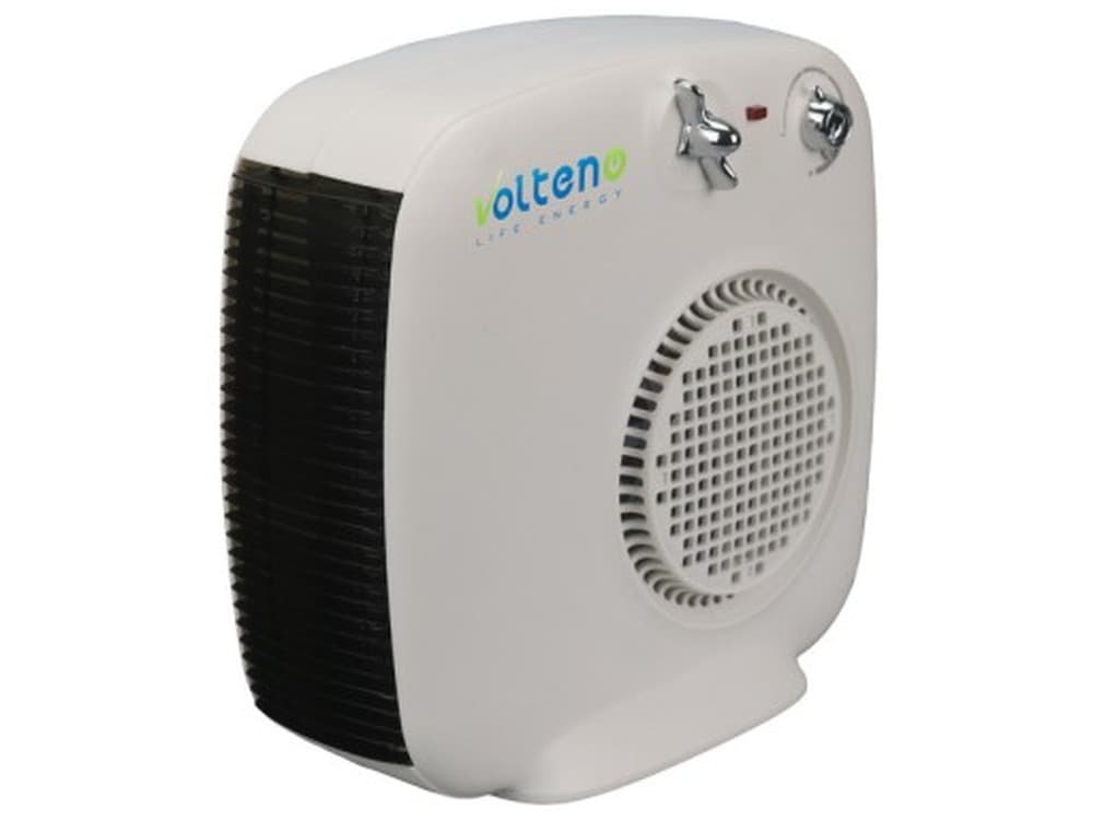 Termowentylator stojący o mocy 2000 W w kolorze białym