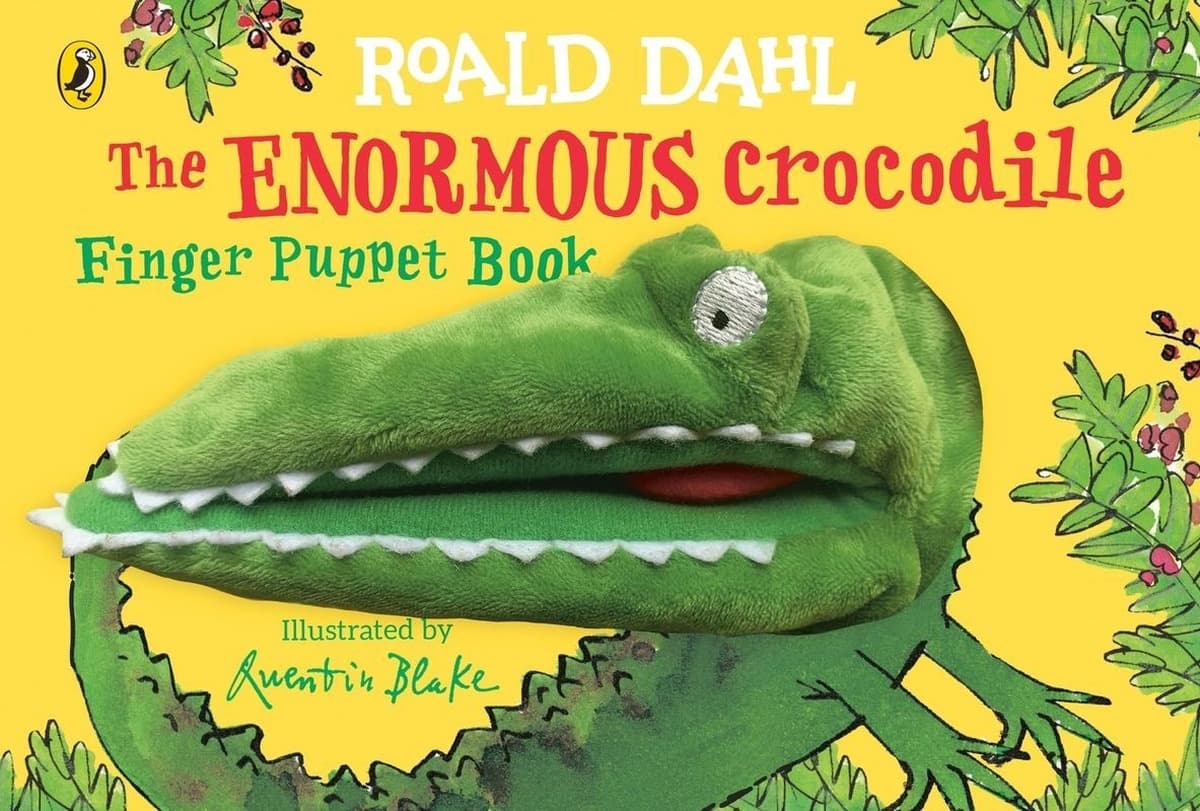 The Enormous Crocodile Finger Puppet wer. angielska