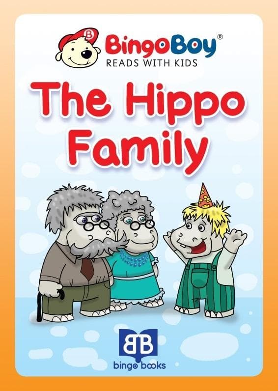 The Hippo Family - Ksiazka do nauki angielskiego dla dzieci
