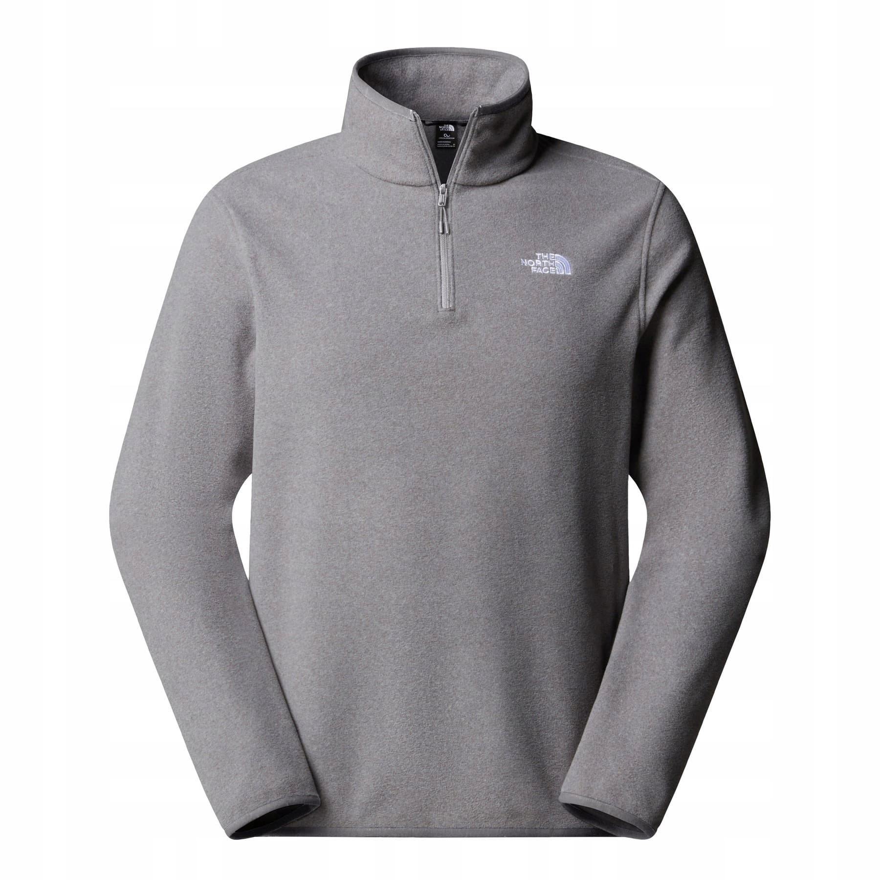 The North Face Glacier Fleece 1/4 Zip Bluza polarowa - szary melanż, rozmiar XL