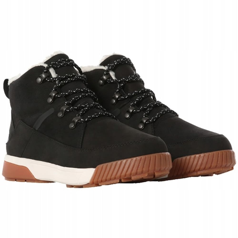 The North Face Sierra Mid Lace WP - czarne buty zimowe damskie, rozmiar 37
