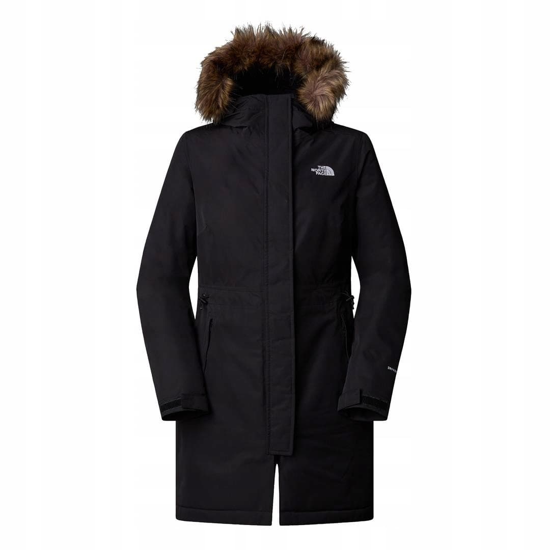 The North Face Zaneck Parka Damska Zimowa Kurtka - Czarna, Rozmiar L