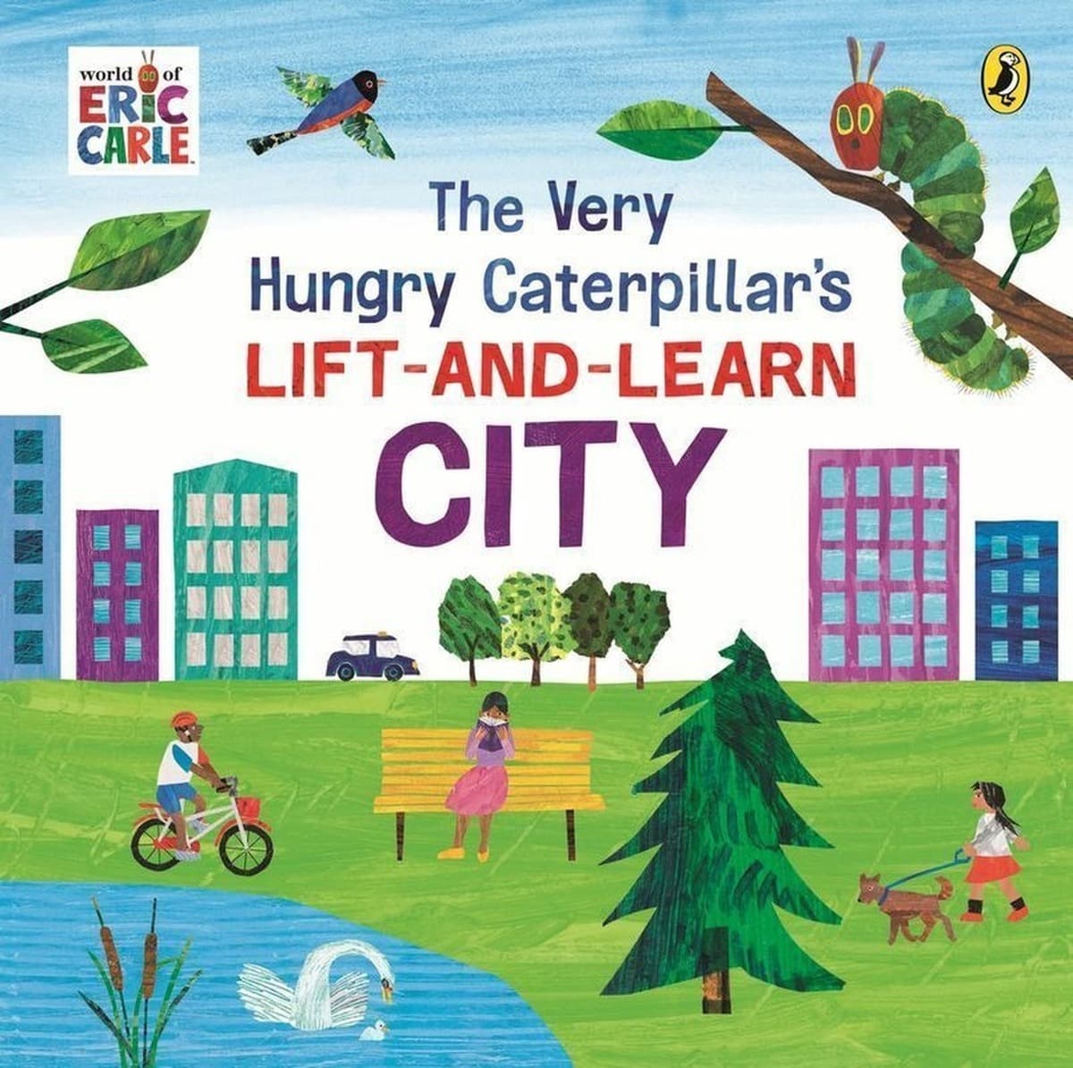 The Very Hungry Caterpillar's Lift-and-Learn: City wer. angielska