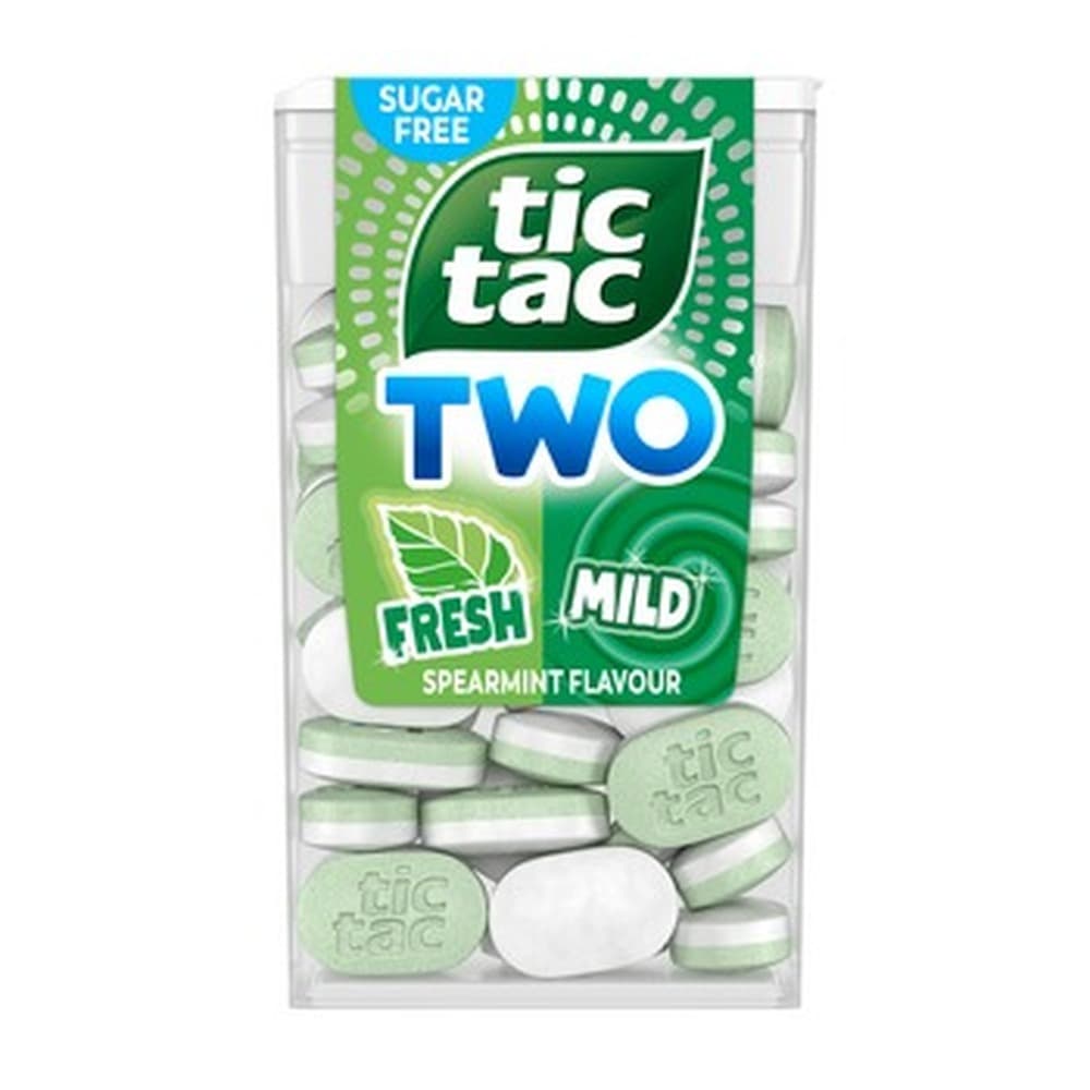 Tic Tac Two Drażetki o smaku mięty pieprzowej 38,5 g