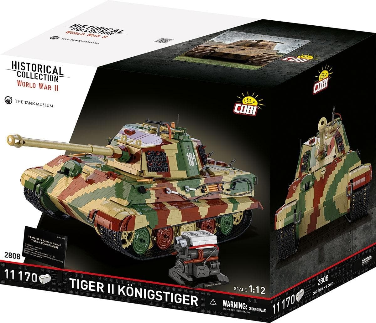 COBI Klocki Tiger II Konigstiger Model Czołgu